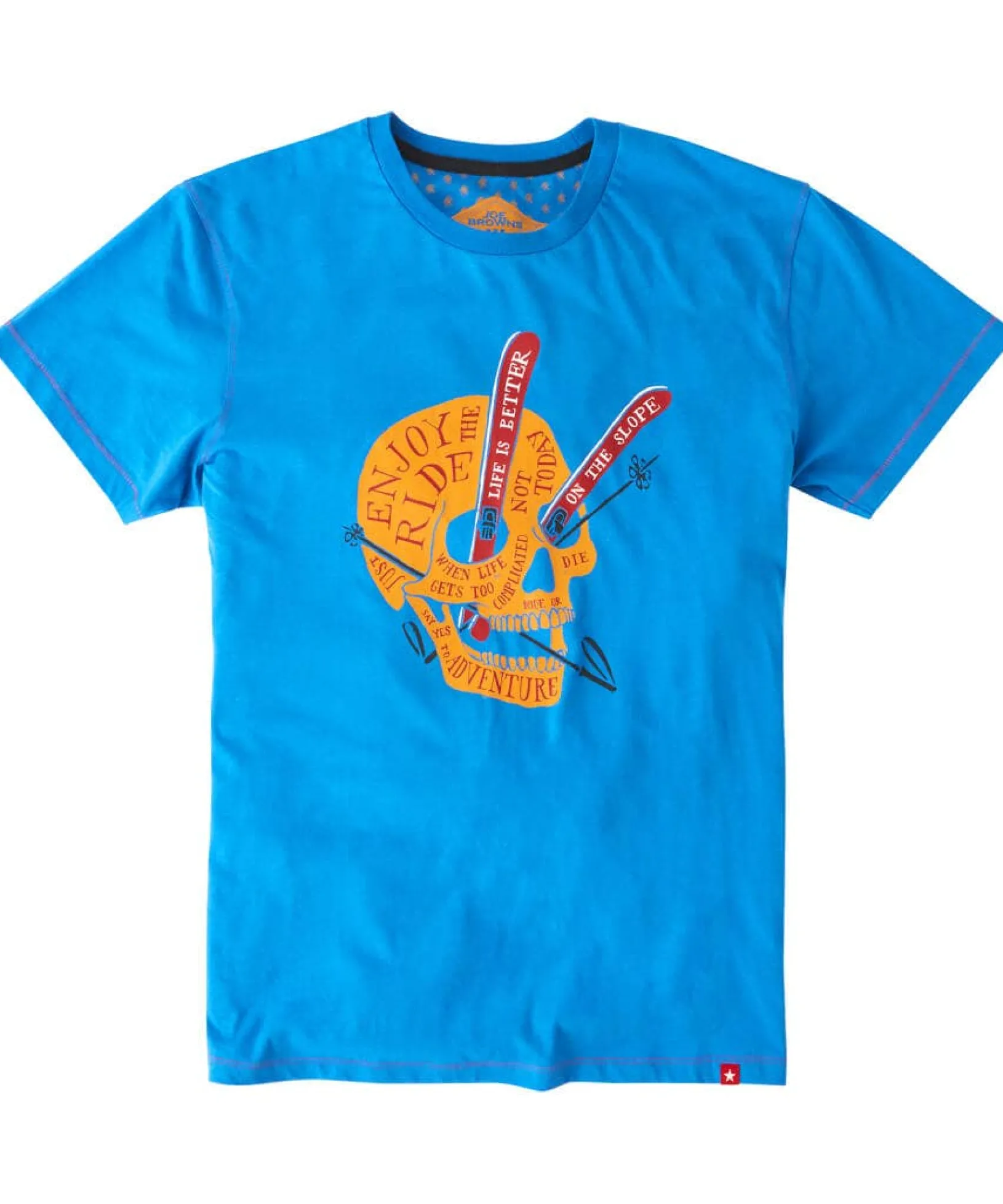 hit_the_slopes_tee_1.webp Shop Men's Collection | Graphic T-Shirts | Tops & T-Shirts | Sale Tops & T-Shirts | Top Picks | Top Picks | Men,s | Men,s Joe Browns Hit The Slopes Tee Blue