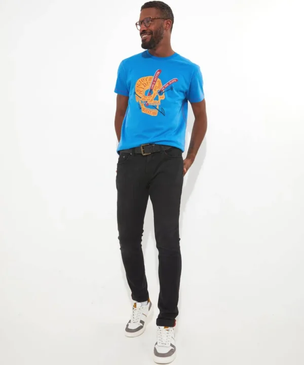 Shop Men's Collection | Graphic T-Shirts | Tops & T-Shirts | Sale Tops & T-Shirts | Top Picks | Top Picks | Men,s | Men,s Joe Browns Hit The Slopes Tee Blue