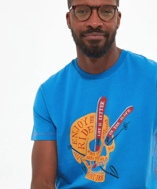 Shop Men's Collection | Graphic T-Shirts | Tops & T-Shirts | Sale Tops & T-Shirts | Top Picks | Top Picks | Men,s | Men,s Joe Browns Hit The Slopes Tee Blue
