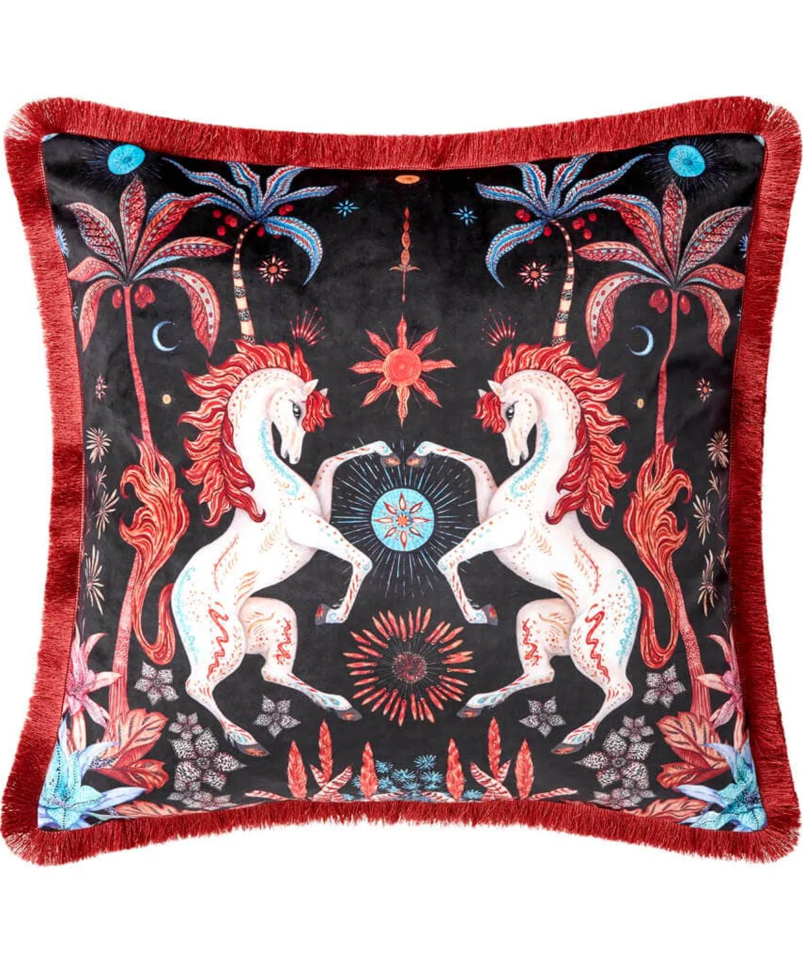 hypnotic_horses_reversibl_2-1.webp Living Room | Bedroom | Endless Sunsets | Nature Décor | Animal Décor | Cushions & Throws | Home | Home | Home | Home | Home | Home Joe Browns Hypnotic Horses Reversible Cushion Multi