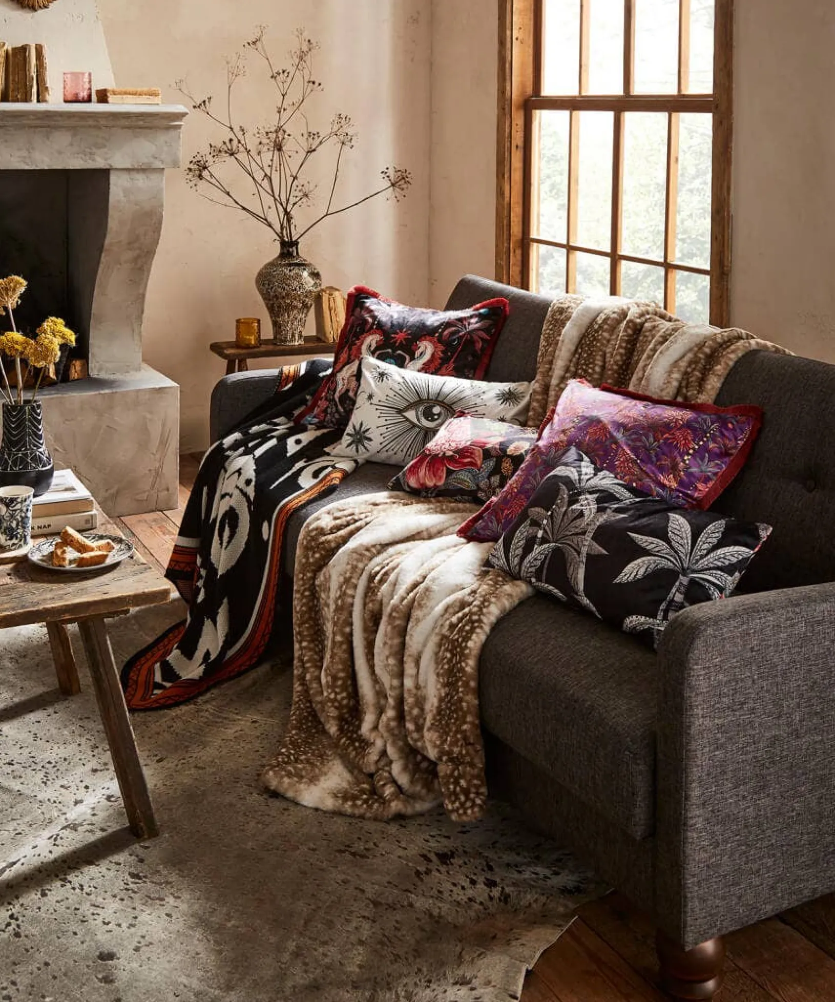 hypnotic_horses_reversibl_5-1.webp Living Room | Bedroom | Endless Sunsets | Nature Décor | Animal Décor | Cushions & Throws | Home | Home | Home | Home | Home | Home Joe Browns Hypnotic Horses Reversible Cushion Multi