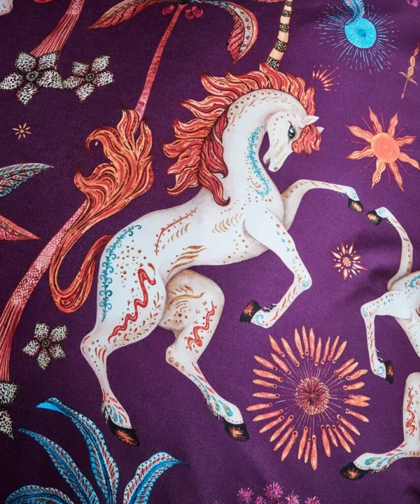 Bedroom | Endless Sunsets | Nature Décor | Animal Décor | Bedding | Home | Home | Home | Home | Home Joe Browns Hypnotic Horses Reversible Bed Set Aubergine