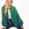 Shop Women's Collection | Gifts | Cardigans & Coatigans | Top Picks | Women's | Top Picks Joe Browns Ibiza Fluffy Knit Cardigan Green