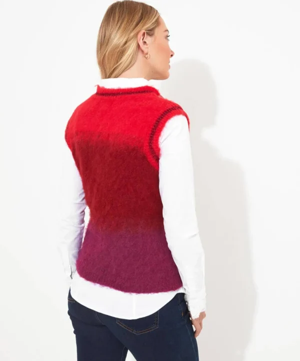 Gifts | Cardigans & Coatigans | Women's | Top Picks Joe Browns Ibiza Ombre Tank Top Red