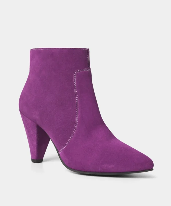 Knee High Boots | Ankle Boots | Party Footwear | Boots & Shoes | Top Picks | Top Picks | Top Picks | Women's Joe Browns I'm Obsessed Suede Bootees Violet / Black