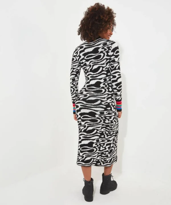 Shop Women's Collection | Cardigans & Coatigans | Top Picks | Top Picks Joe Browns In A Swirl Jumper Dress Mono