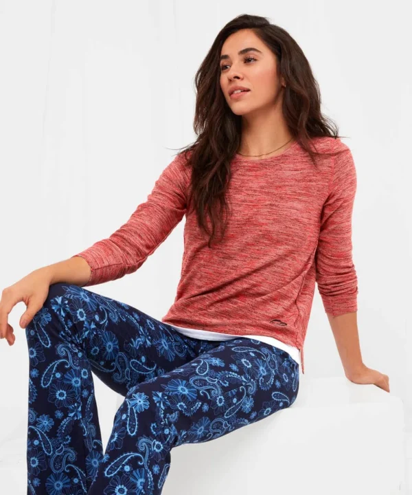 Sale Pyjamas & Loungewear | Sale Tops, Tunics & Blouses | Women's | Women's Joe Browns In The Detail Lounge Top Pink