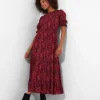 Shop Women's Collection | Vintage & Retro Dresses | Midi Dresses | Dresses | Sale Dresses | Top Picks | Top Picks | Top Picks | Women's | Women's Joe Browns Intelligent Animal Dress Pink