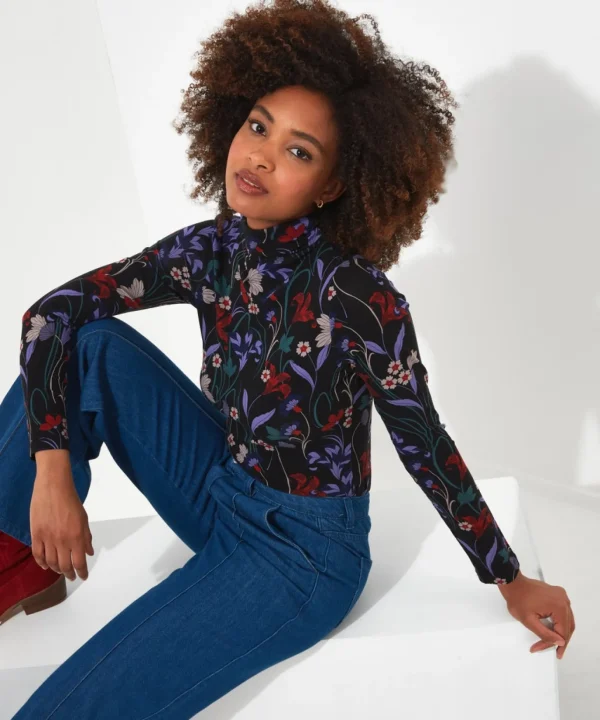 Shop Women's Collection | Tops, Tunics & Blouses | Sale Tops, Tunics & Blouses | Top Picks | Women's | Women's Joe Browns Into The Forest Printed Jersey Top Multi