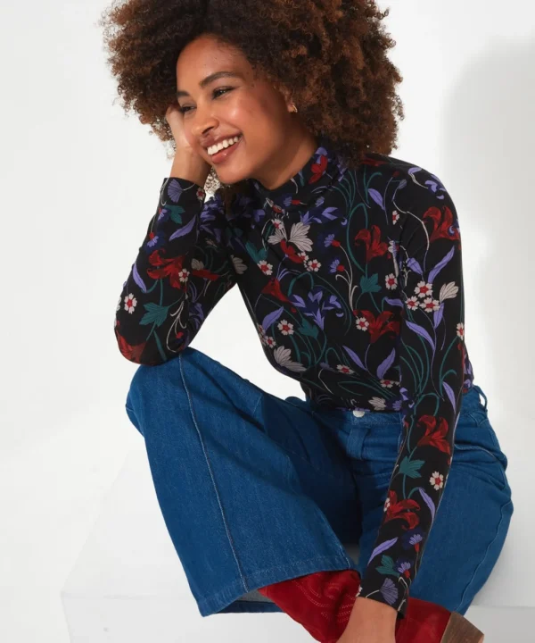 Shop Women's Collection | Tops, Tunics & Blouses | Sale Tops, Tunics & Blouses | Top Picks | Women's | Women's Joe Browns Into The Forest Printed Jersey Top Multi