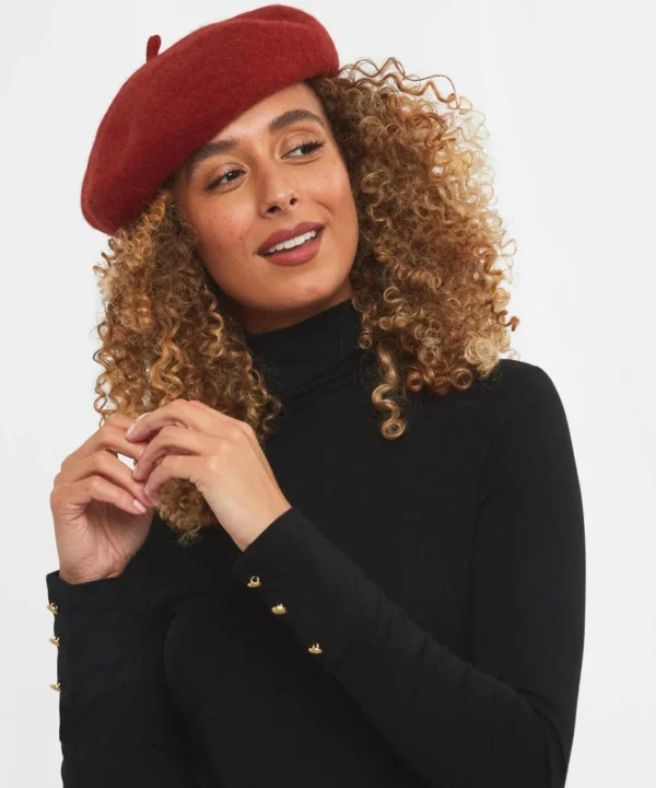 Tops, Tunics & Blouses | Women's Joe Browns Jersey Roll Neck Top Black / Berry / Orange / Winter White