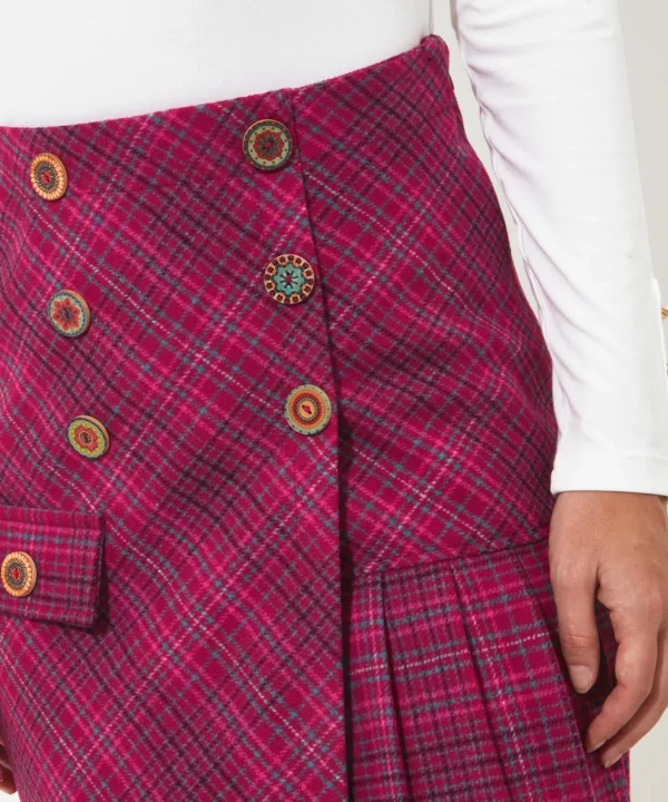 Shop Women's Collection | Skirts | Sale Skirts | Top Picks | Women's | Women's Joe Browns Joe's Favourite Checked Skirt Multi