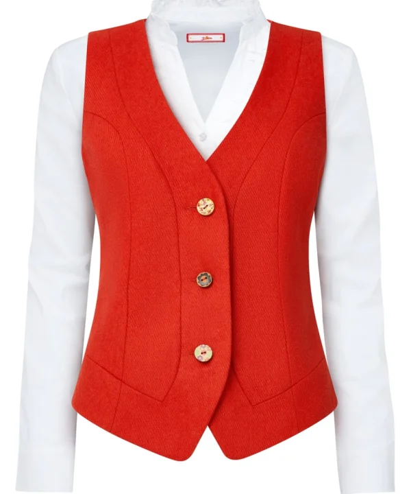 Waistcoats | Coats & Jackets | Sale Waistcoats | Sale Coats & Jacket | Women's | Women's | Women's | Women's Joe Browns Joe's Favourite Waistcoat Bright Orange