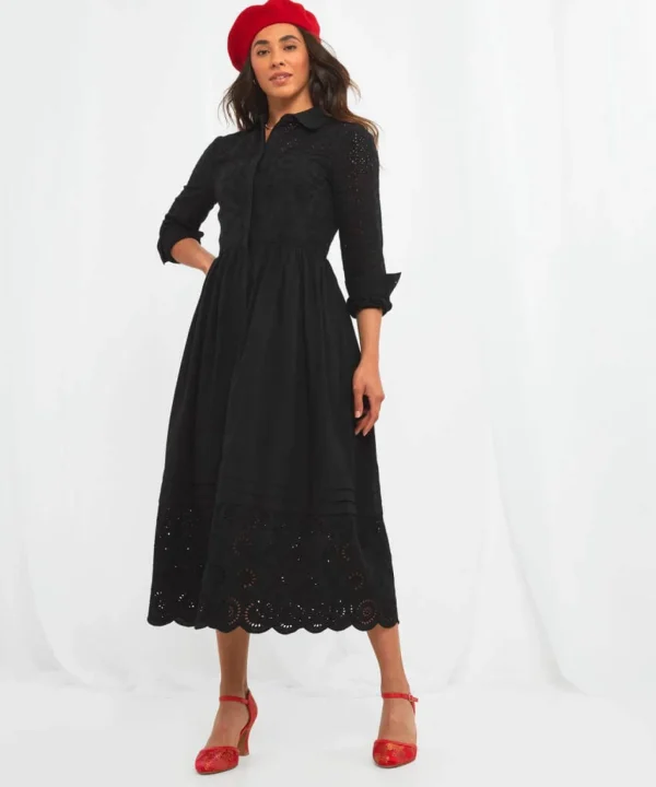 Sale Dresses | Women's Joe Browns Joe's Must Have Broderie Dress Black