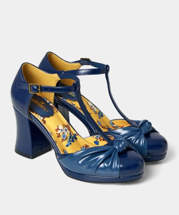 Party Footwear | Boots & Shoes | Sale Boots & Shoes | Top Picks | Women's | Women's Joe Browns Just Perfect T Bar Shoes Blue