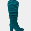 Knee High Boots | Boots & Shoes | Sale Boots & Shoes | Top Picks | Women's | Women's Joe Browns Just What I Need Slouch Boots Teal