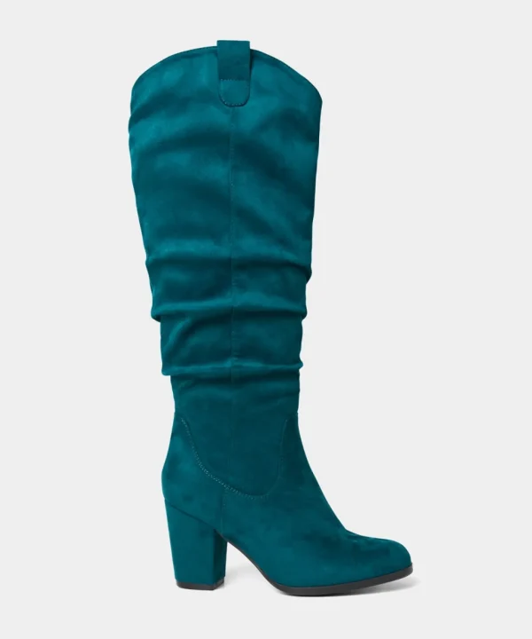 Knee High Boots | Boots & Shoes | Sale Boots & Shoes | Top Picks | Women's | Women's Joe Browns Just What I Need Slouch Boots Teal
