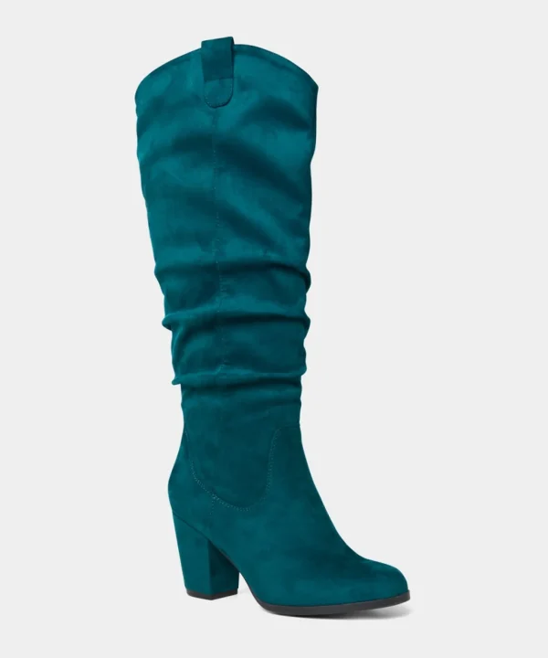 Knee High Boots | Boots & Shoes | Sale Boots & Shoes | Top Picks | Women's | Women's Joe Browns Just What I Need Slouch Boots Teal