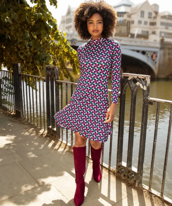 Dresses | Sale Dresses | Women's | Women's Joe Browns Kara Printed Jersey Dress Multi