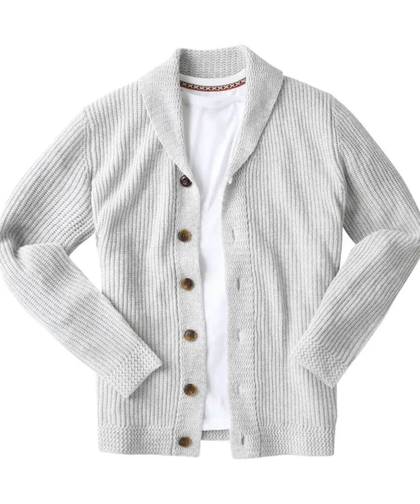 Shop Men's Collection | Knitwear & Jumpers | Top Picks | Men，s Joe Browns Keeping It Cool Cardigan Grey
