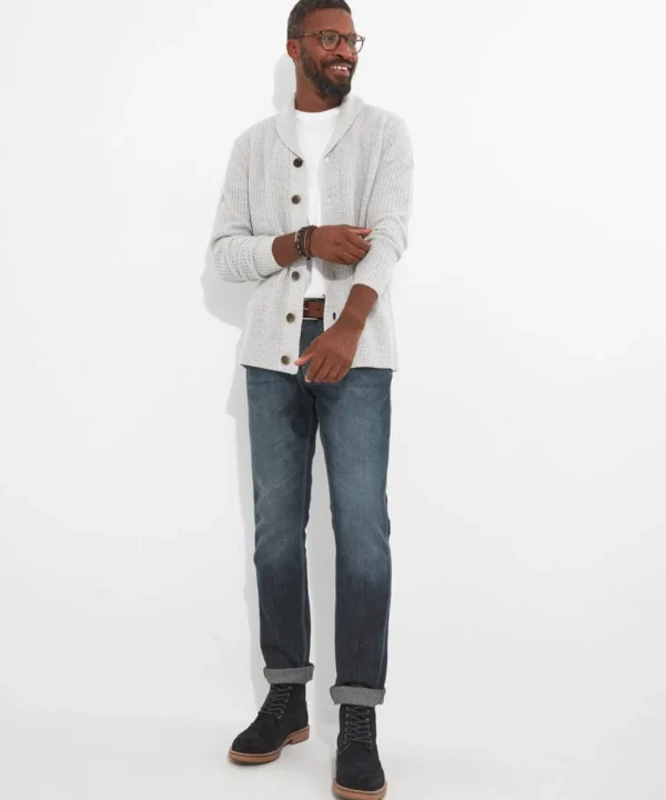 Shop Men's Collection | Knitwear & Jumpers | Top Picks | Men,s Joe Browns Keeping It Cool Cardigan Grey