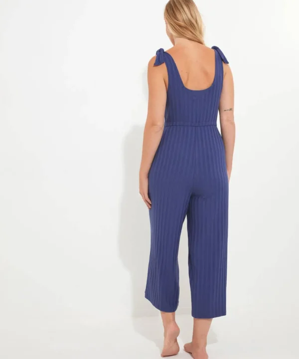 Pyjamas & Loungewear | Jumpsuits | Jeans & Trousers | Sale Pyjamas & Loungewear | Sale Jeans & Trousers | Women's | Women's | Women's | Women's | Women's Joe Browns Kick Back Relax Jumpsuit Blue