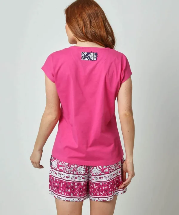 Sale Pyjamas & Loungewear | Women's Joe Browns Lacey Lounge Top Pink