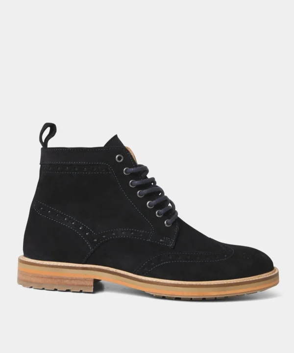 Boots | Boots & Shoes | Top Picks | Men，s Joe Browns Leith Walk Suede Boots Darkest Navy