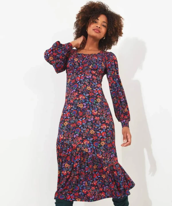 Shop Women's Collection | Midi Dresses | Maxi Dresses | Boho Dresses | Occasion Outfits | Petite | Dresses | Sale Dresses | Top Picks | Top Picks | Top Picks | Top Picks | Top Picks | Women's | Women's | Women's Joe Browns Lola Floral Jersey Dress Multi
