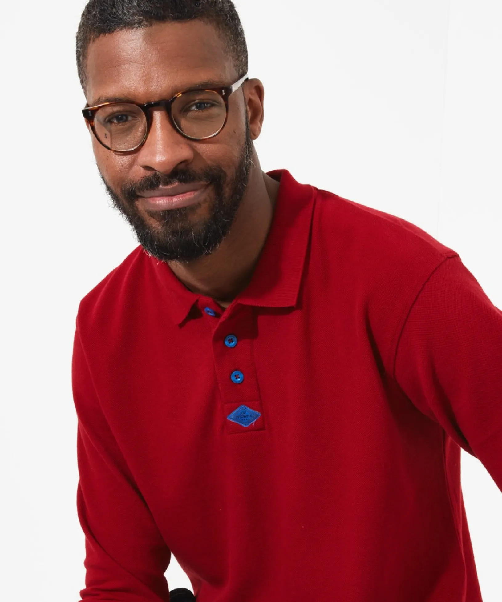 long_sleeve_perfect_polo_5.webp Shop Men's Collection | Henley Tops | Tops & T-Shirts | Sale Tops & T-Shirts | Top Picks | Men,s | Men,s | Men,s Joe Browns Long Sleeve Perfect Polo Red / Purple