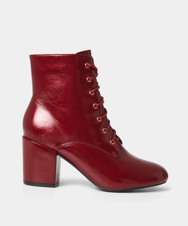 Knee High Boots | Ankle Boots | Party Footwear | Boots & Shoes | Top Picks | Top Picks | Top Picks | Women's Joe Browns Love Letter Patent Boots Red