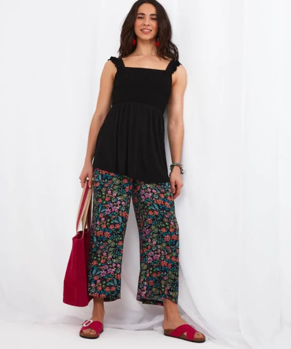 Sale Tops, Tunics & Blouses | Women's Joe Browns Lovely Shirred Top Black / White