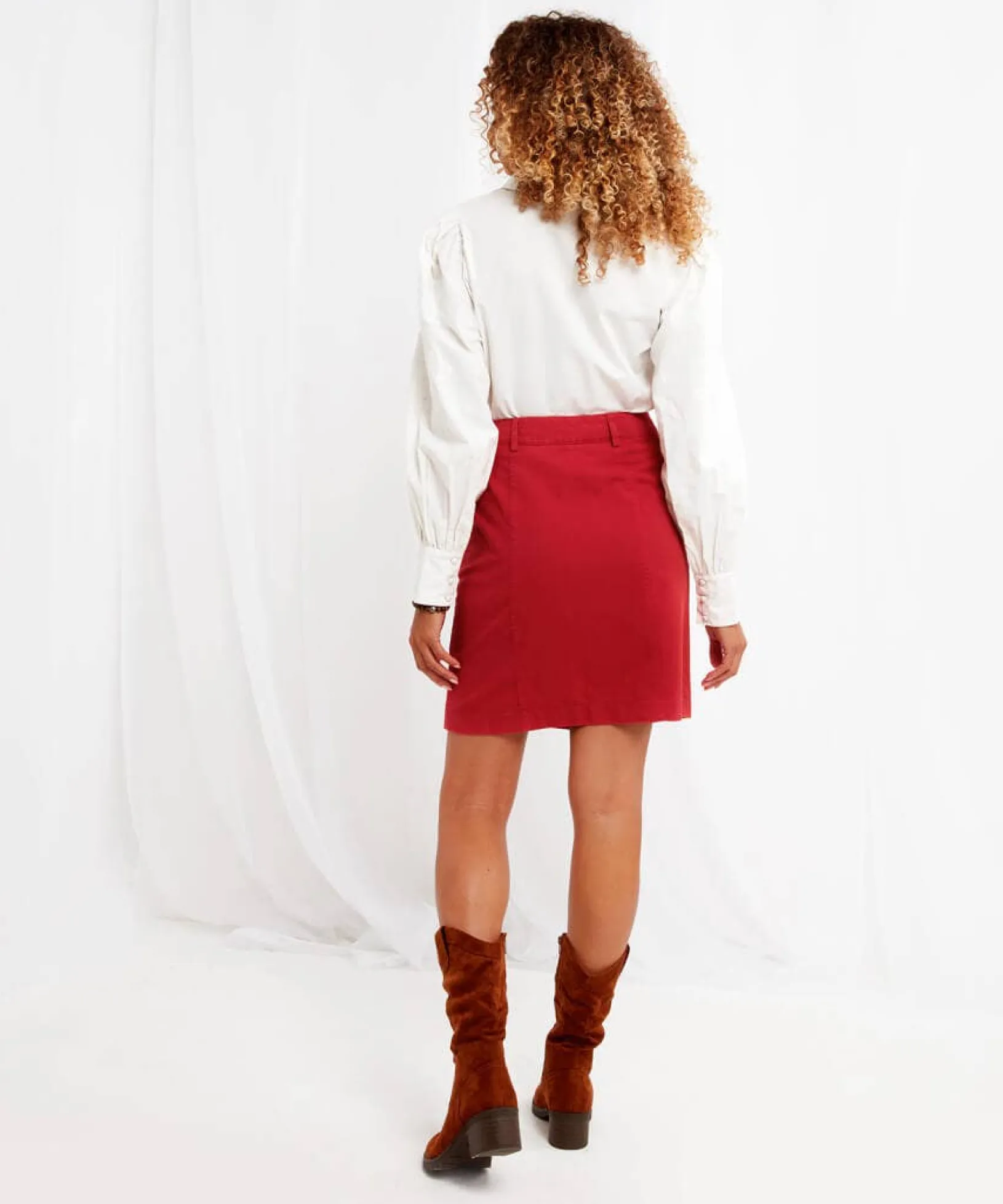 loving_summer_skirt_3.webp Sale Skirts | Women's Joe Browns Loving Summer Skirt Red