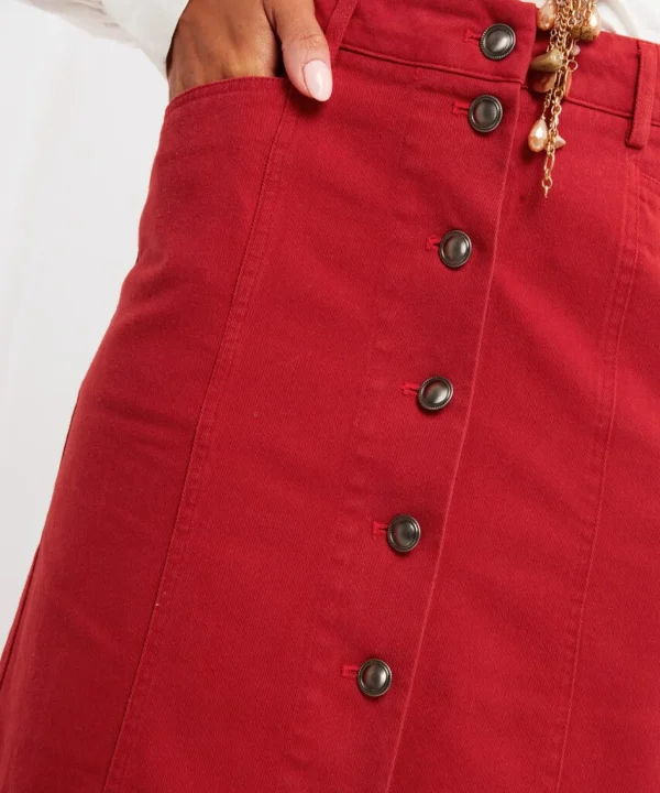 Sale Skirts | Women's Joe Browns Loving Summer Skirt Red