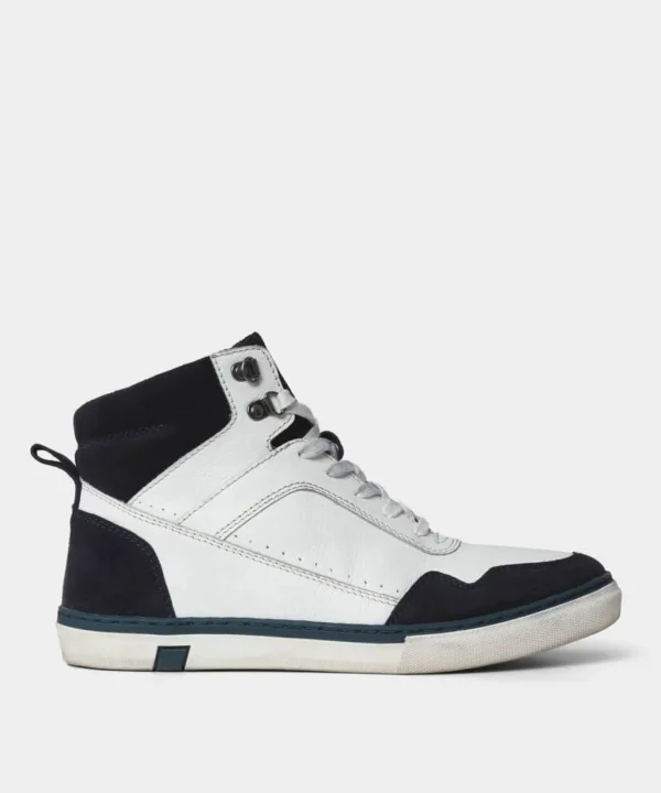 Trainers & Pumps | Boots | Boots & Shoes | Top Picks | Top Picks | Men,s Joe Browns Lyrics Leather High Top Boots White
