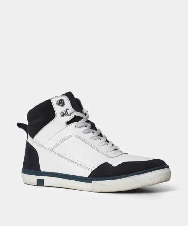 Trainers & Pumps | Boots | Boots & Shoes | Top Picks | Top Picks | Men，s Joe Browns Lyrics Leather High Top Boots White