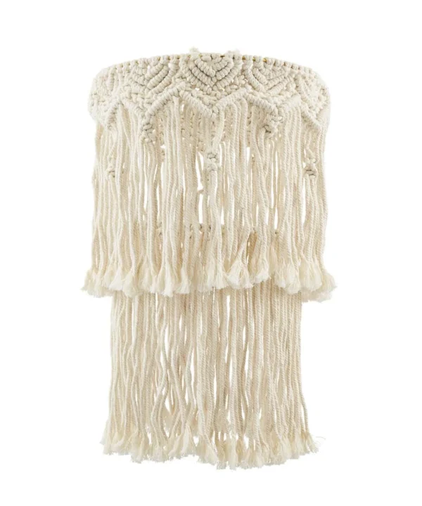 Nature Décor | Sale Lighting | Home | Home Joe Browns Magnificent Macrame Tiered Shade Cream