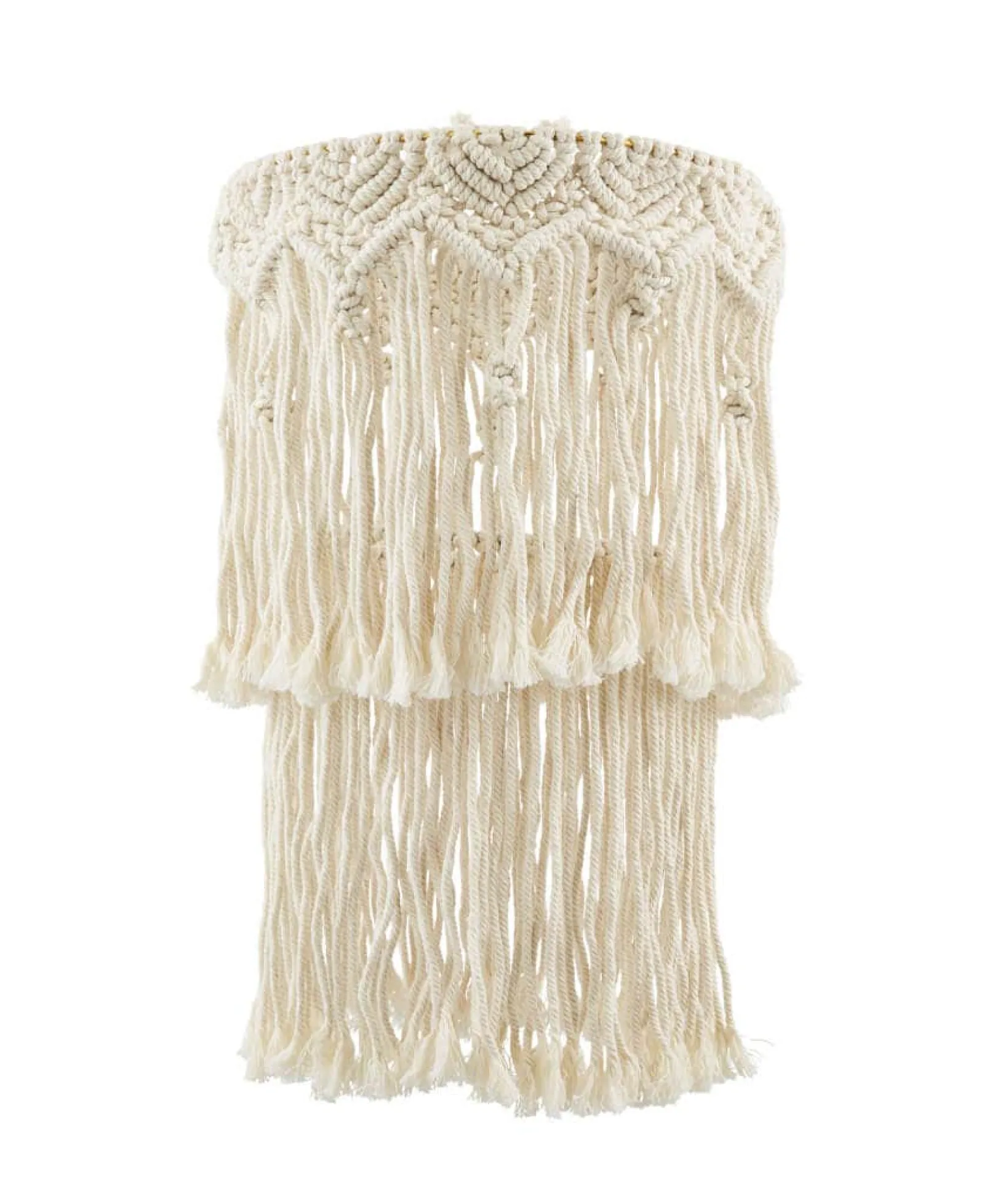 magnificent_macrame_tiere_1.webp Nature Décor | Sale Lighting | Home | Home Joe Browns Magnificent Macrame Tiered Shade Cream