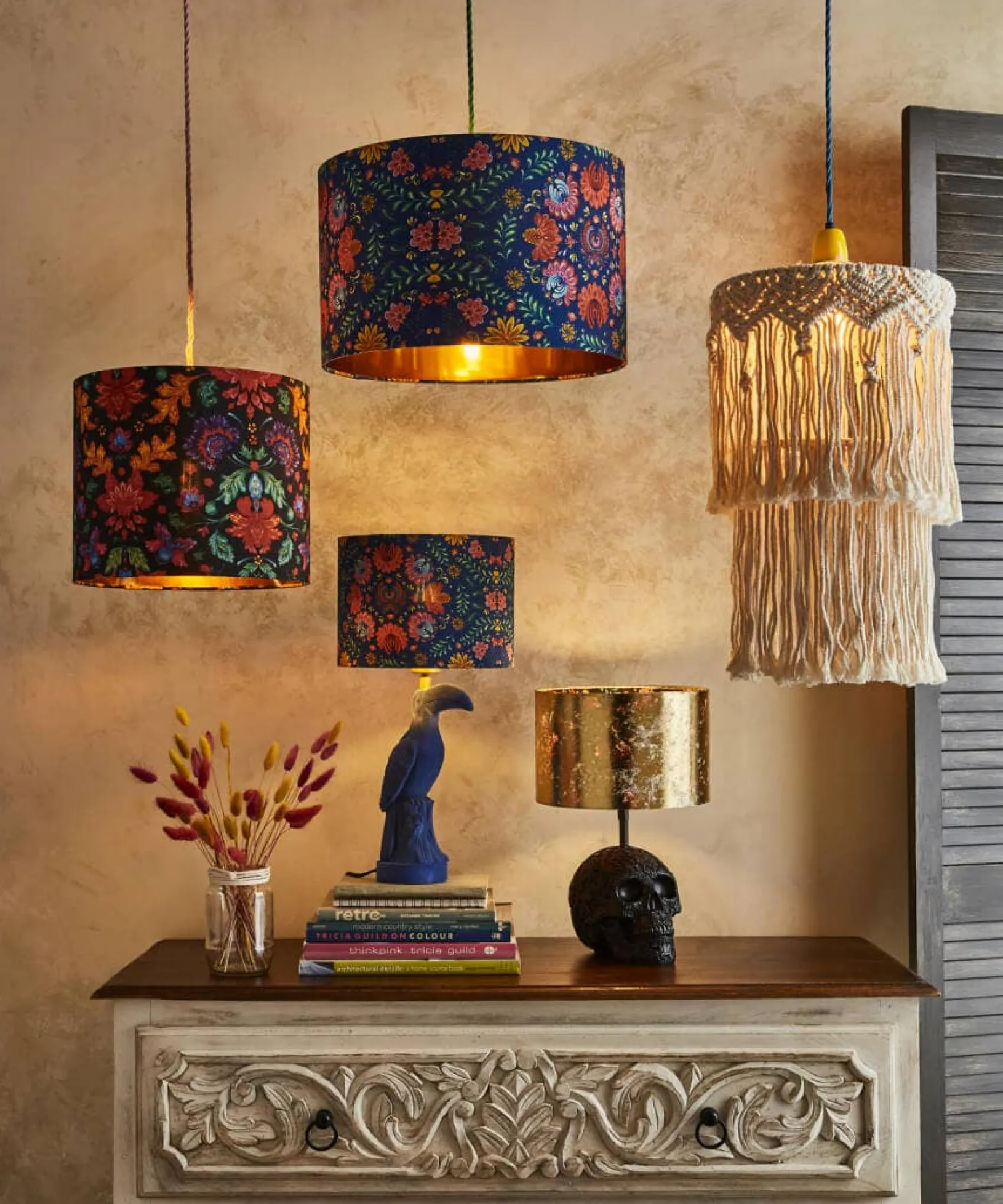 magnificent_macrame_tiere_4.webp Nature Décor | Sale Lighting | Home | Home Joe Browns Magnificent Macrame Tiered Shade Cream