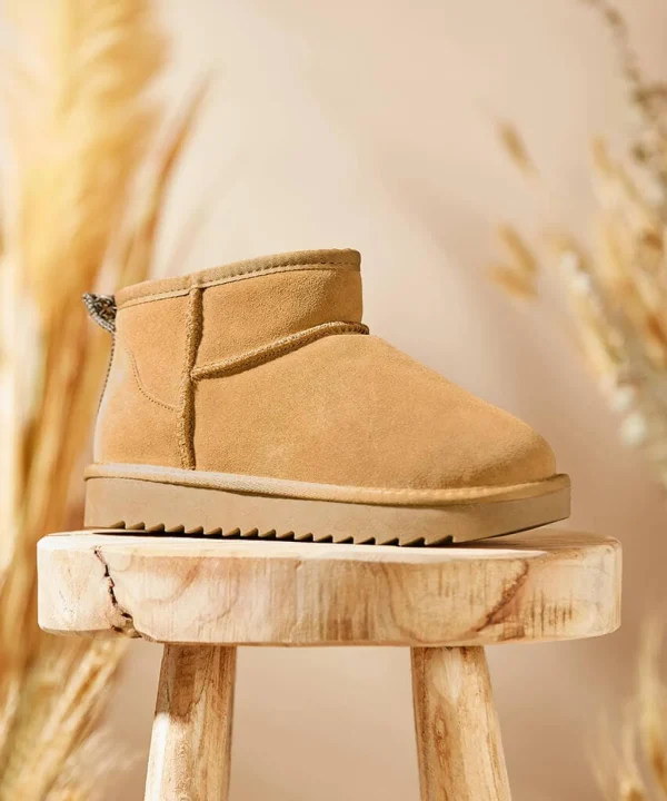 Ankle Boots | Gifts | Boots & Shoes | Top Picks | Women's | Women's Joe Browns Mini Snug Suede Boots Tan