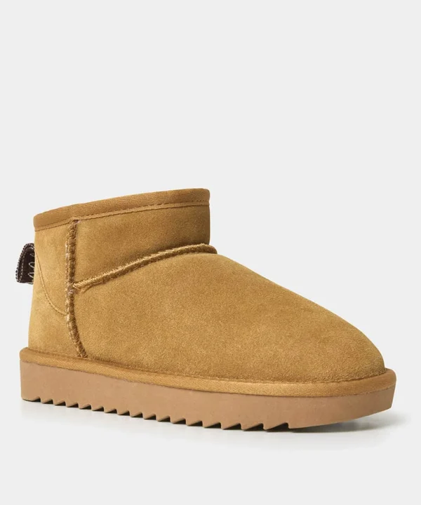 Ankle Boots | Gifts | Boots & Shoes | Top Picks | Women's | Women's Joe Browns Mini Snug Suede Boots Tan