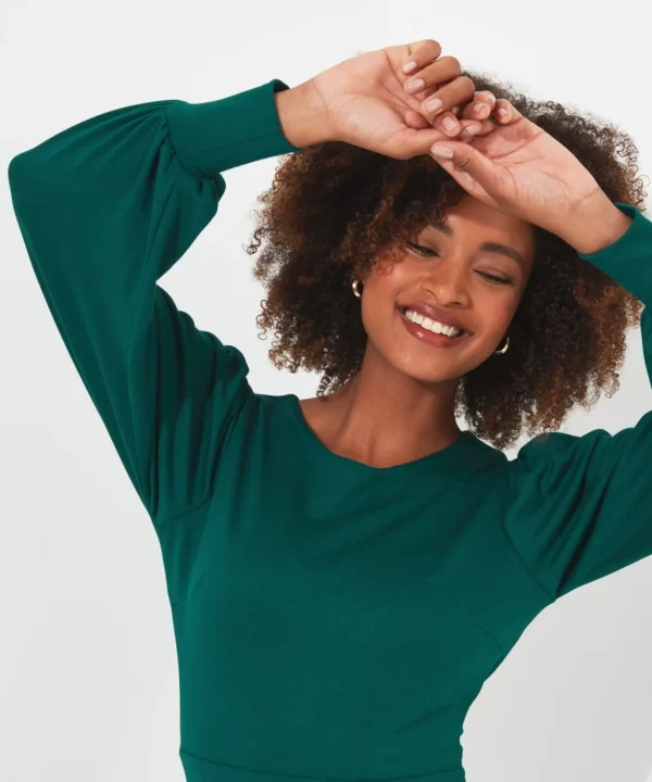 Shop Women's Collection | Dresses | Sale Dresses | Top Picks | Women's | Women's Joe Browns Minnie Jersey Dress Teal / Magenta