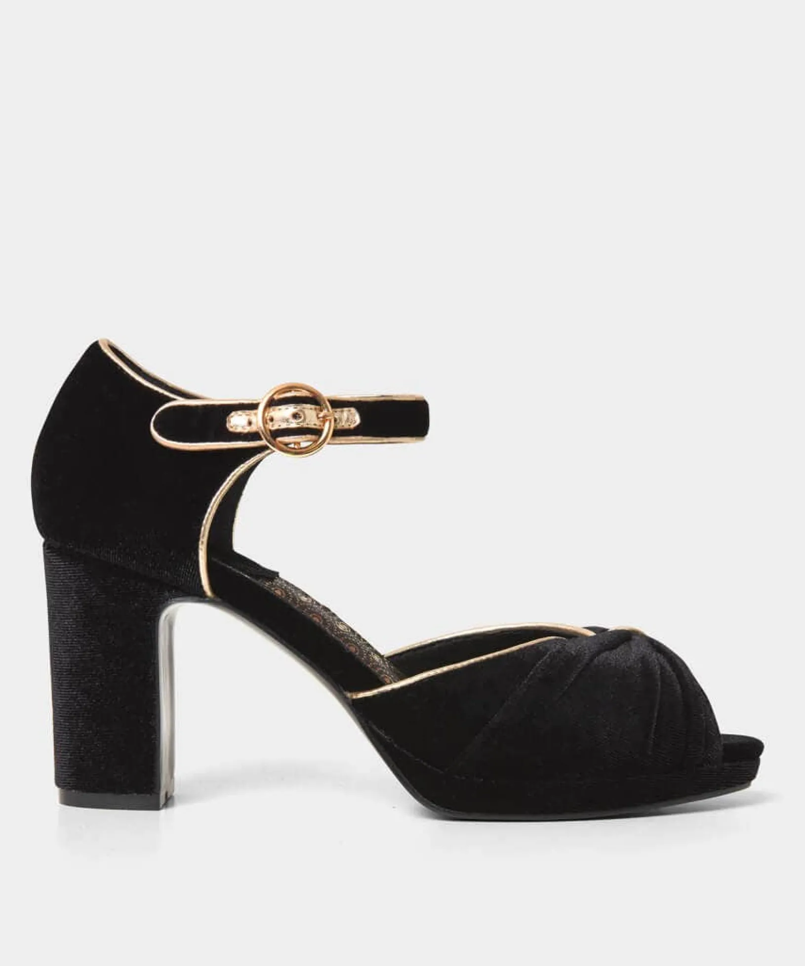 misty_velvet_shoes_0.webp Party Footwear | Gifts | Boots & Shoes | Sale Boots & Shoes | Top Picks | Women's | Women's | Women's Joe Browns Misty Velvet Shoes Black