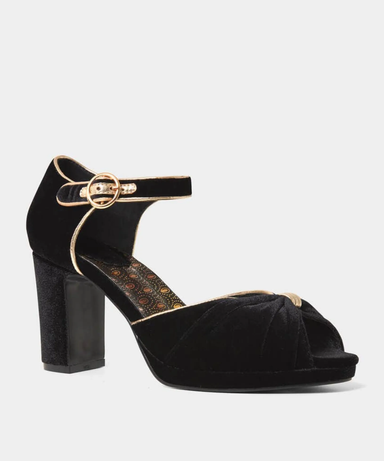 misty_velvet_shoes_2.webp Party Footwear | Gifts | Boots & Shoes | Sale Boots & Shoes | Top Picks | Women's | Women's | Women's Joe Browns Misty Velvet Shoes Black