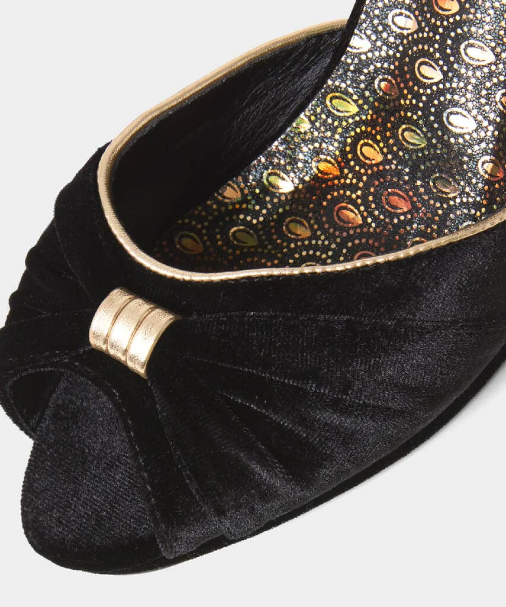 misty_velvet_shoes_4.webp Party Footwear | Gifts | Boots & Shoes | Sale Boots & Shoes | Top Picks | Women's | Women's | Women's Joe Browns Misty Velvet Shoes Black