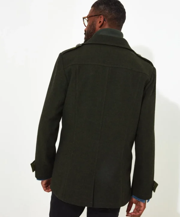 Shop Men's Collection | Coats & Jackets | Sale Coats & Jacket | Top Picks | Men，s | Men，s Joe Browns Mixing It Up Military Coat Green