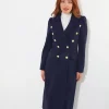 Shop Women's Collection | Occasion Outfits | Coats & Jackets | Top Picks | Top Picks | Women's Joe Browns Must Have Military Coat Navy