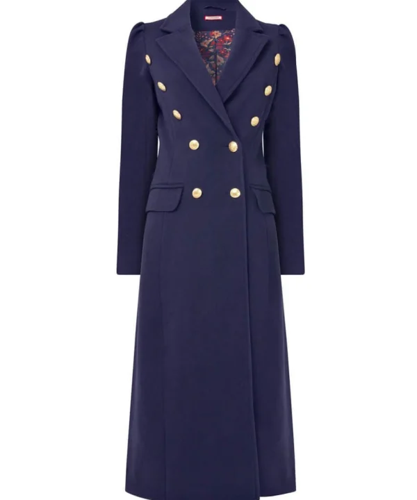 Shop Women's Collection | Occasion Outfits | Coats & Jackets | Top Picks | Top Picks | Women's Joe Browns Must Have Military Coat Navy