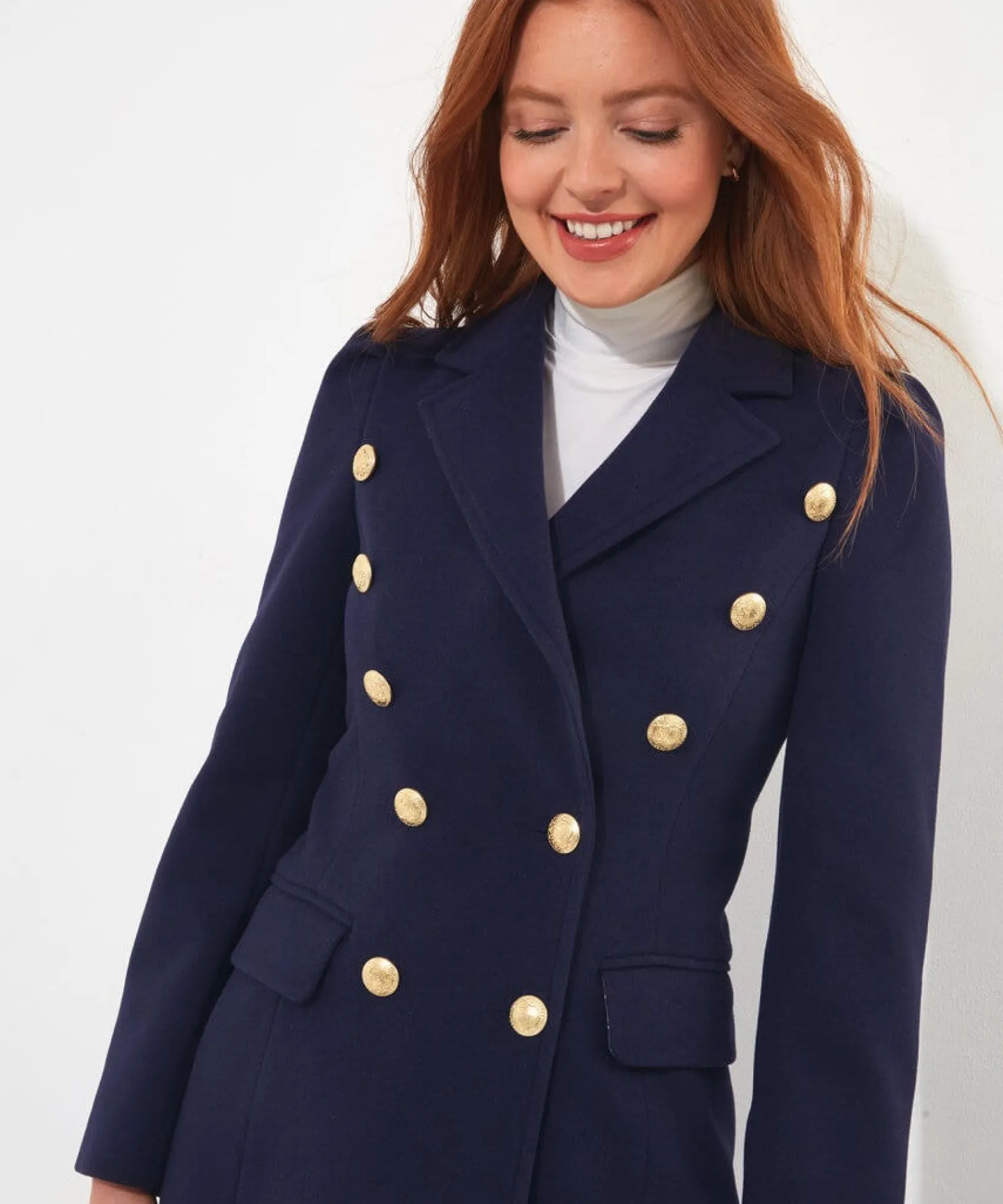 must_have_military_coat_5.webp Shop Women's Collection | Occasion Outfits | Coats & Jackets | Top Picks | Top Picks | Women's Joe Browns Must Have Military Coat Navy
