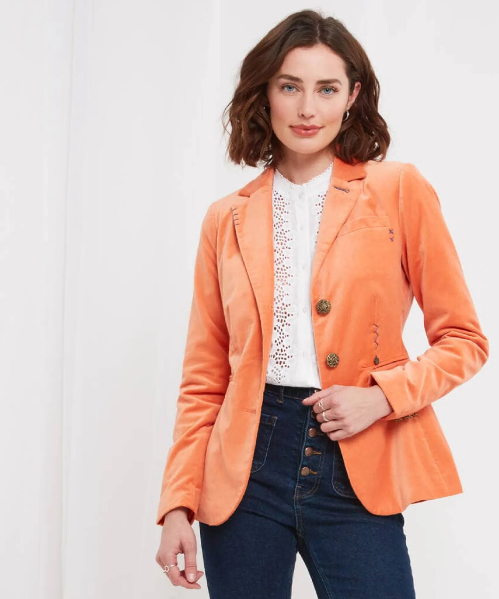 must_have_moleskin_blazer_0.webp Blazers | Coats & Jackets | Shop Blazers | Sale Coats & Jacket | Women's | Women's | Women's | Women's Joe Browns Must Have Moleskin Blazer Orange
